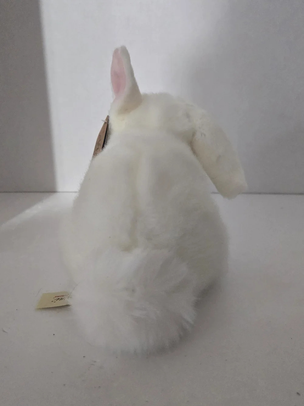 Aurora Adorable Miyoni Tots Playful Baby Bunny Stuffed Animal- White 8 Inches